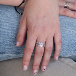 LEONOR - Anillo de plata con perla cultivada